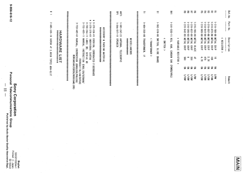 ICF-380L; Sony Corporation; (ID = 1071013) Radio