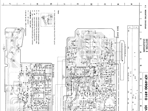 ICF-4910; Sony Corporation; (ID = 1909350) Radio