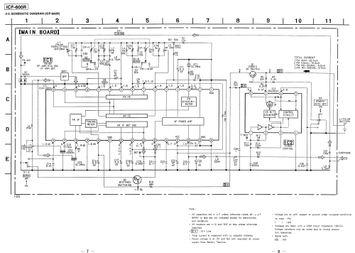 ICF-600R; Sony Corporation; (ID = 1079711) Radio