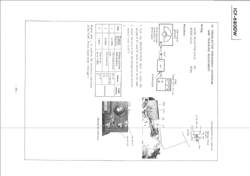 ICF-6800W; Sony Corporation; (ID = 1259967) Radio