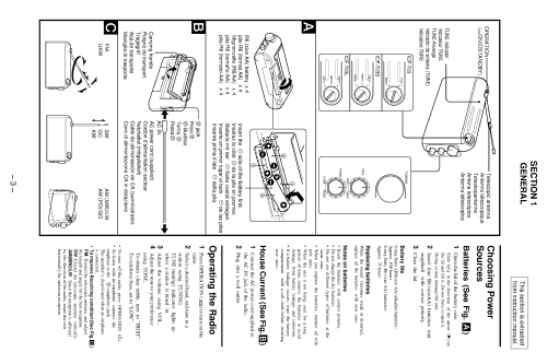 ICF-703; Sony Corporation; (ID = 1071741) Radio