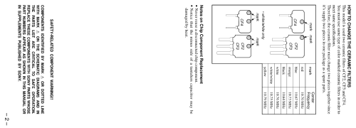 ICF-703S; Sony Corporation; (ID = 1074661) Radio