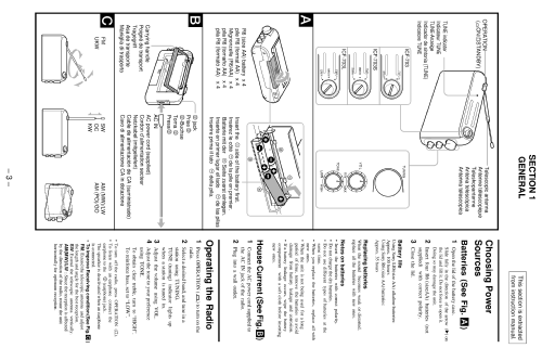 ICF-703S; Sony Corporation; (ID = 1074662) Radio