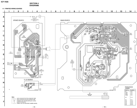 ICF-703S; Sony Corporation; (ID = 1074667) Radio