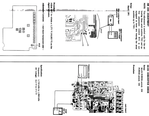 FM/LW/MW/SW PLL Synthesized Receiver ICF-7600DA; Sony Corporation; (ID = 373149) Radio