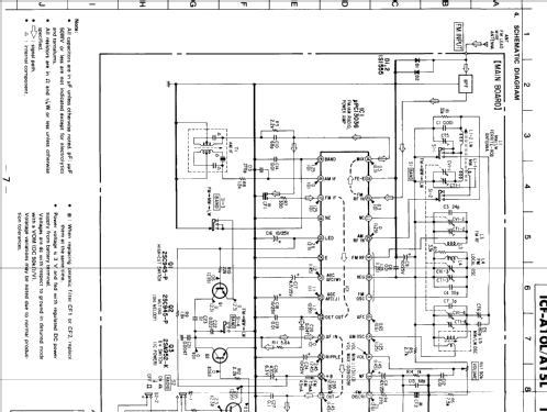 Radio-réveil Sony ICF-A15L. Fabriqué au Japon des années 80. – falsotecho