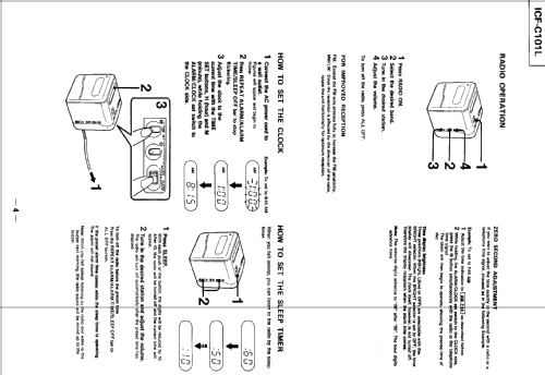 ICF-C101L; Sony Corporation; (ID = 540725) Radio