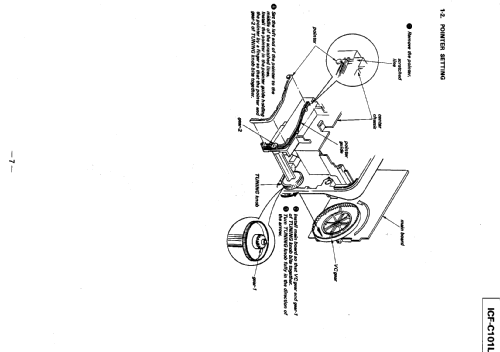 ICF-C101L; Sony Corporation; (ID = 540728) Radio