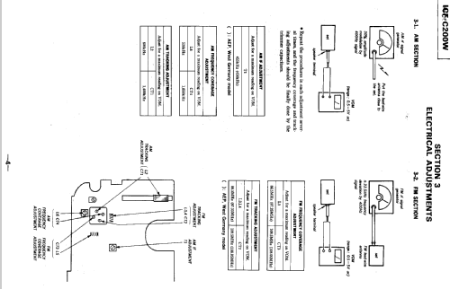 ICF C200W; Sony Corporation; (ID = 555513) Radio