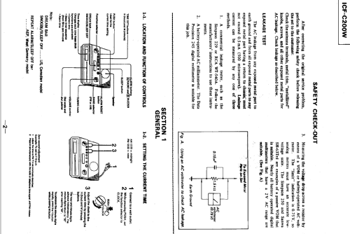 ICF C200W; Sony Corporation; (ID = 555514) Radio