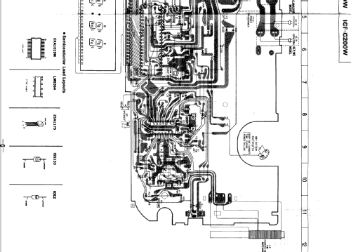 ICF C200W; Sony Corporation; (ID = 555520) Radio