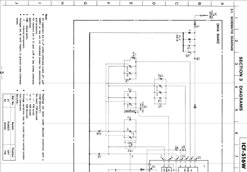 ICF-S16W; Sony Corporation; (ID = 820206) Radio