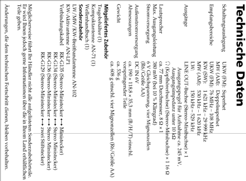 ICF-SW7600G; Sony Corporation; (ID = 1681708) Radio