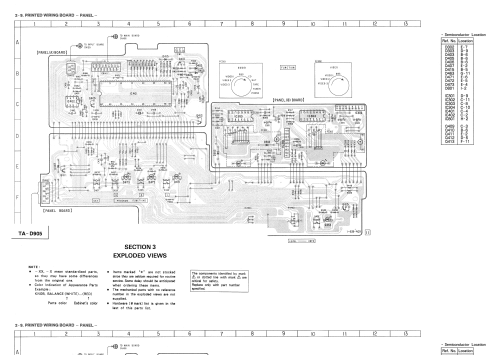 Integrated Stereo Amplifier TA-D905; Sony Corporation; (ID = 1781636) Verst/Mix