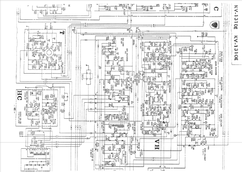 KV-1310E Ch= SCC-51A-A; Sony Corporation; (ID = 278311) Television