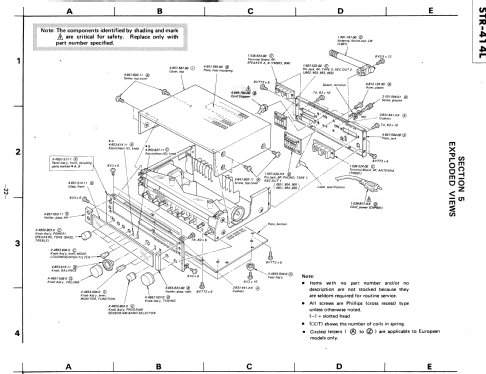 STR-414L; Sony Corporation; (ID = 657256) Radio