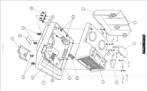 Sony-O-Matic TC-135; Sony Corporation; (ID = 1003904) R-Player