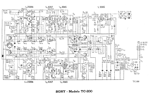 TC-200; Sony Corporation; (ID = 722769) Reg-Riprod