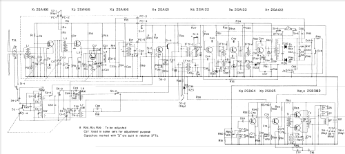 FM/AM Three Band 11 Transistor TFM-116L; Sony Corporation; (ID = 759978) Radio