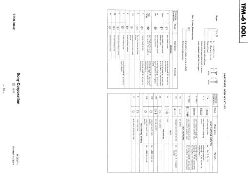 TFM-6100L; Sony Corporation; (ID = 2095015) Radio