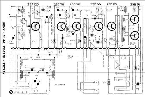 TR-717B; Sony Corporation; (ID = 996545) Radio