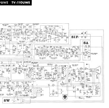 TV-110 UWE; Sony Corporation; (ID = 379210) Television