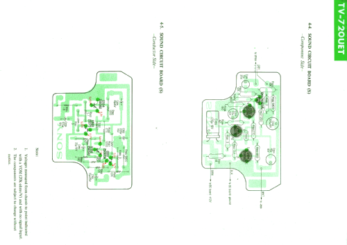 TV-720 UET; Sony Corporation; (ID = 1192915) Television