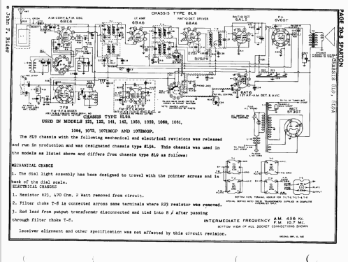 Sparton 121 Ch= 8L9; Sparks-Withington Co (ID = 523957) Radio