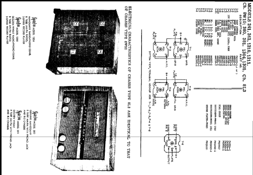 Sparton 1304 Ch= 8L3; Sparks-Withington Co (ID = 217629) Radio