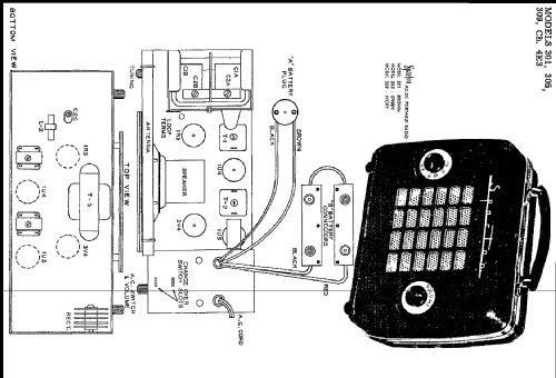 Sparton 301 Ch= 4E3; Sparks-Withington Co (ID = 217674) Radio