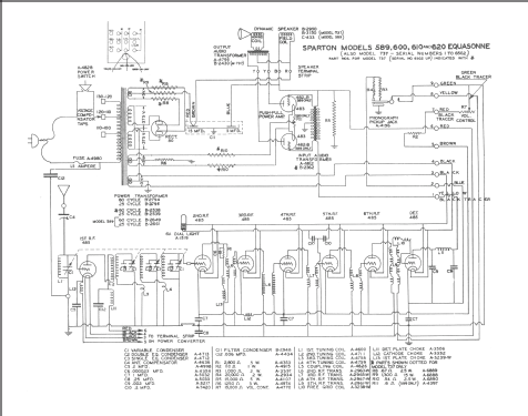 Sparton 589-AC ; Sparks-Withington Co (ID = 214240) Radio