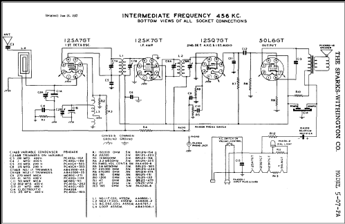 Sparton 5-07-PA ; Sparks-Withington Co (ID = 307348) Radio