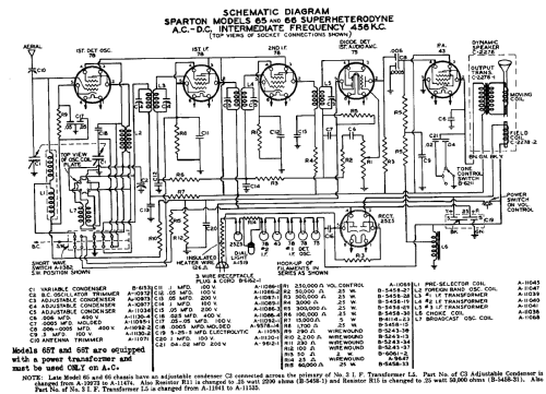 Sparton 66-T ; Sparks-Withington Co (ID = 673325) Radio