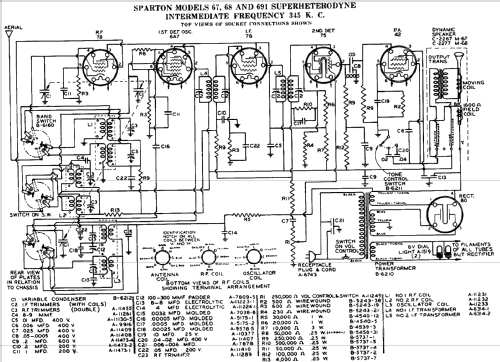 Sparton 67 ; Sparks-Withington Co (ID = 673326) Radio