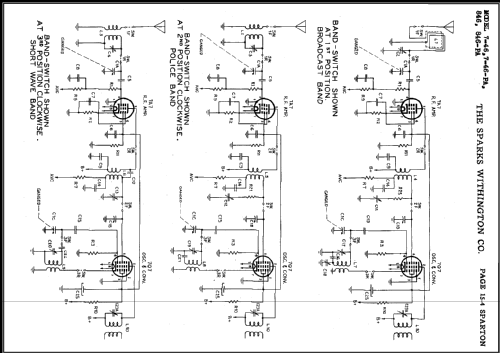 Sparton 7-46-PA ; Sparks-Withington Co (ID = 481608) Radio