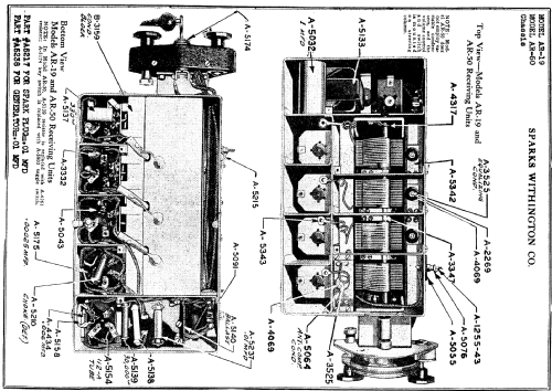 Sparton AR-19 ; Sparks-Withington Co (ID = 320966) Car Radio