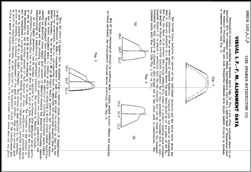 Sparton 1005 Ch= 8-57; Sparks-Withington Co (ID = 363160) Radio