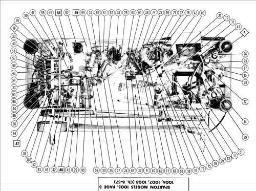 Sparton 1006 Ch= 8-57; Sparks-Withington Co (ID = 550813) Radio