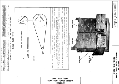 Sparton 1021 Ch= 12L7; Sparks-Withington Co (ID = 550514) Radio