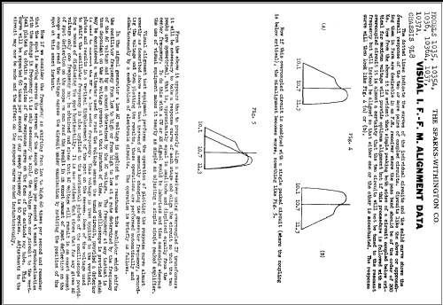 Sparton 1035 Ch= 9L8; Sparks-Withington Co (ID = 307570) Radio