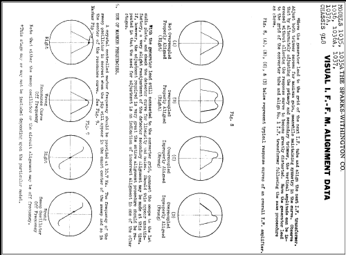 Sparton 1035 Ch= 9L8; Sparks-Withington Co (ID = 307572) Radio