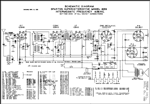 Sparton 1051 Ch= 6B9; Sparks-Withington Co (ID = 255134) Radio