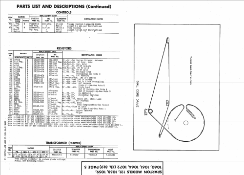 Sparton 1058 Ch=8L9; Sparks-Withington Co (ID = 1509620) Radio