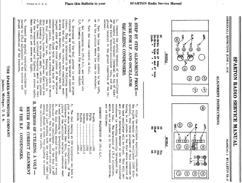 Sparton 10 ; Sparks-Withington Co (ID = 1349928) Radio