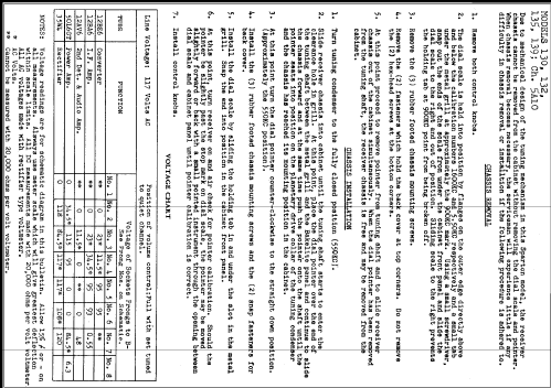 Sparton 135 Ch= 5A10; Sparks-Withington Co (ID = 274697) Radio