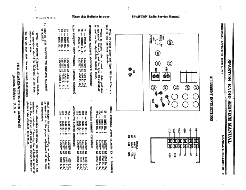 Sparton 135 'Embassy' ; Sparks-Withington Co (ID = 2322720) Radio