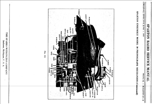 Sparton 30-A Ensemble ; Sparks-Withington Co (ID = 1369390) Radio