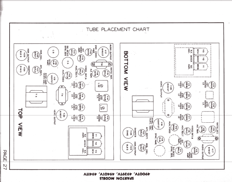 Sparton 4940TV ; Sparks-Withington Co (ID = 1285440) Television