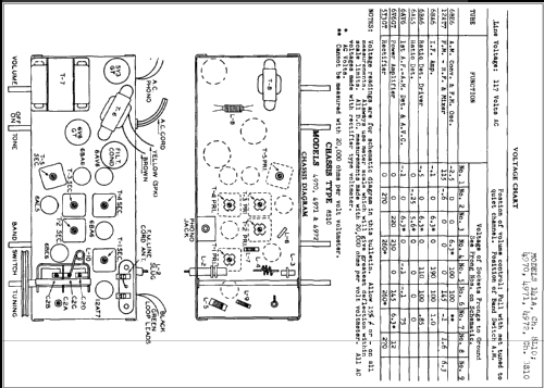 Sparton 4970 Ch= 8S10; Sparks-Withington Co (ID = 255050) Radio