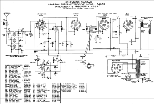 Sparton 540-SX ; Sparks-Withington Co (ID = 1371863) Radio